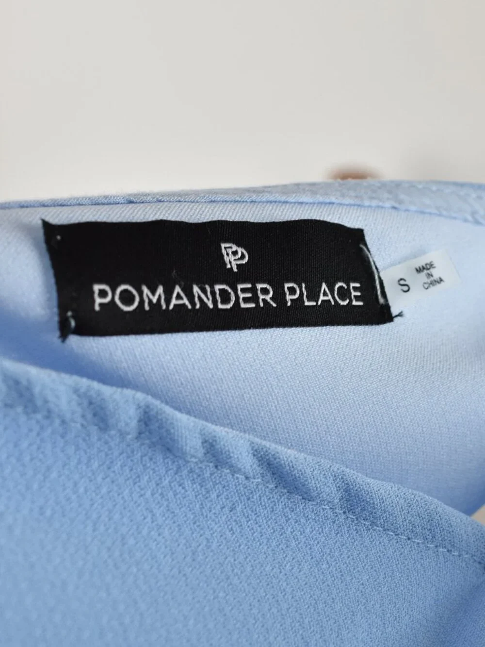 Pomander Place Blythe Baby Blue Mini Dress - S - Picture 9 of 9